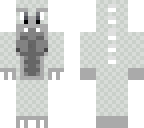 arctic gray dragon (with golden horns 2)