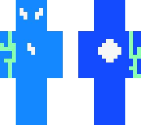 blue aura full skin with dirt skin underneath