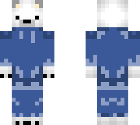 borrowed polar bear skin but i made the hoodie
