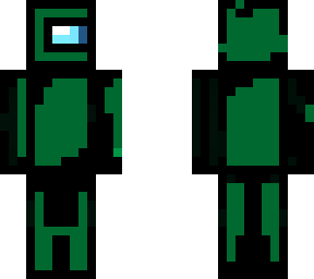 dark green skin