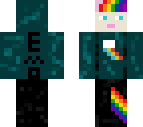 emo rainbow dash girl