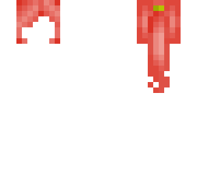 light red anime girl hair base