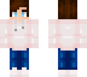 my skin wearing a hoodie