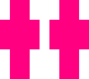 pink glitch