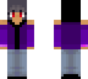 |purple and black tomboy|