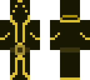 cloaked man