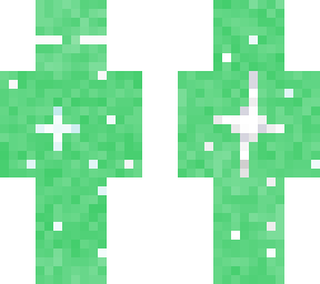 green galaxy with wide 3d eyes no streaks