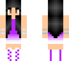 purple dress girl (requested)