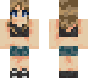 simple beach girl