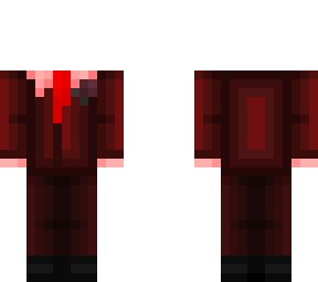-crimson suit-