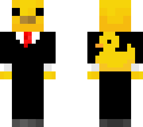 26.1 baby chicken wearing a suit slim skin