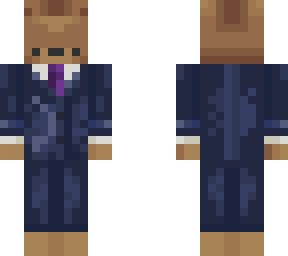 bear in a suit