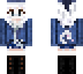 catgirl white hair (match)