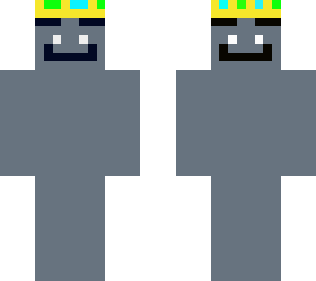 grey guy with crown