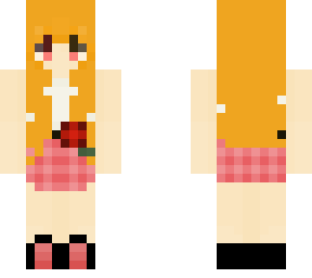 plaid flowers
