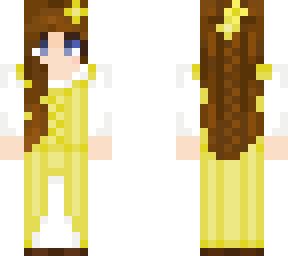 princess raena - yellow dress