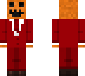 pumpkin in red suit