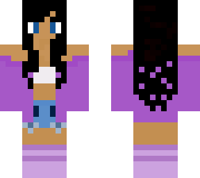 purple cute