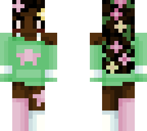 recolor of skin by artyzero with flowers