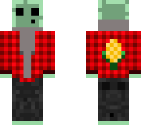 slime with corn and red flannel