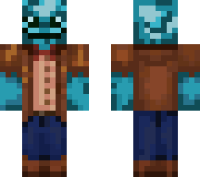 the light blue