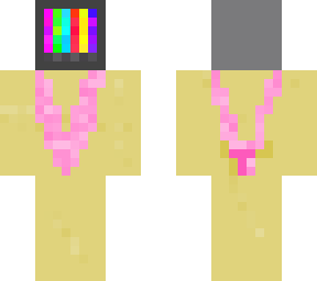 tv man with bikini