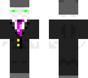 white enderman suit
