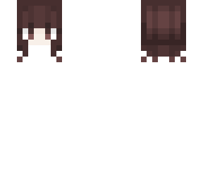 middle long hair template