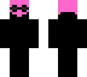 pink x black