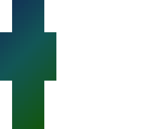 unfinished - blue/green gradient