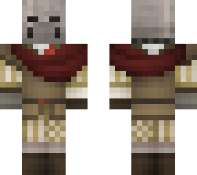 warden in classical robes