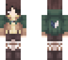 aot - hange zoe - wearing eyepatch version 2