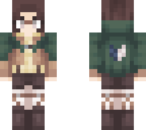 aot - hange zoe s1 - survey corps - expedition outside the walls