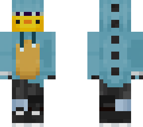duck in hoddie