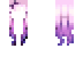 floating hair