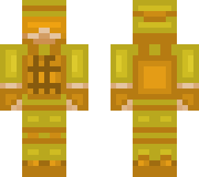 golden shiny default skin