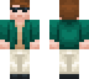 green jacket man