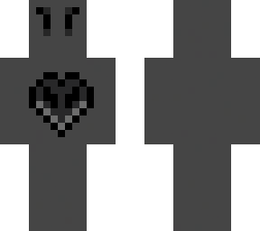 hardcore heart grey