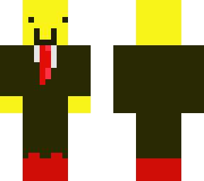 my profile in a suit