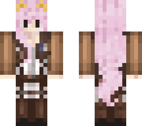 pink aot character !!