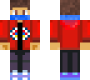 tuff red hoodie skinpt2