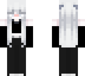 white gair