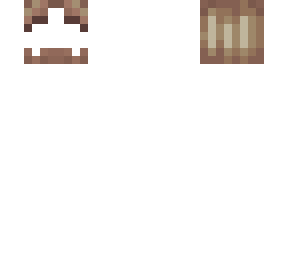 - combed middle part - *hair base* with facial hair