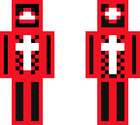 absract red black and white