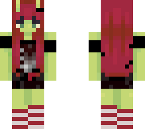 alien red hair girl