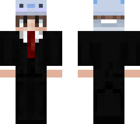 axolotl boy with suit