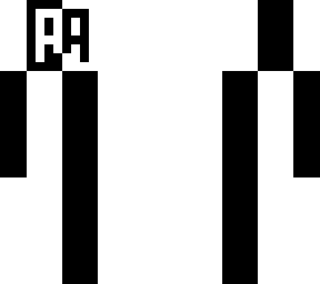 black and white skin