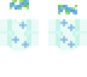 blue orchid flower crown & sweater [classic] mostly ftu