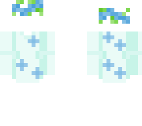 blue orchid flower crown & sweater [slim] mostly ftu