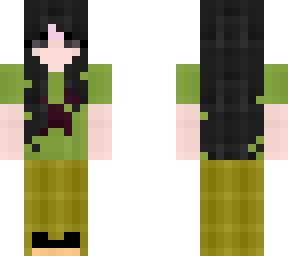 casual girl - minecraft outfit